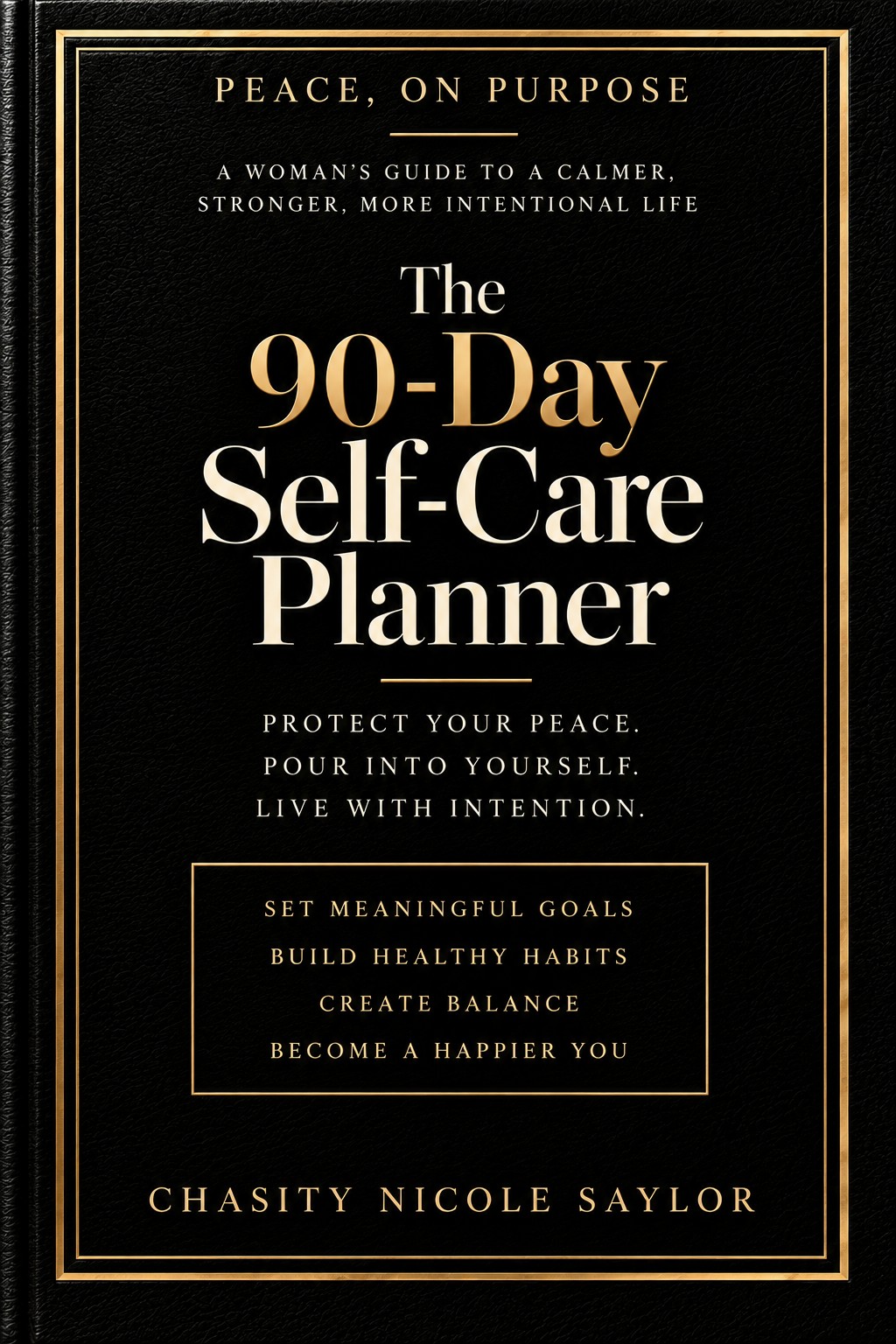 The 90-Day Self-Care Planner cover